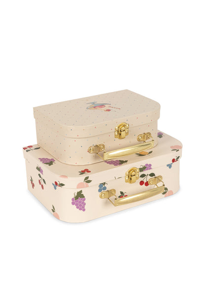 2 PACK SUITCASE - fruity