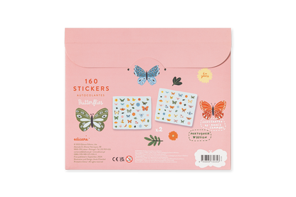 Butterflies 160 Stickers