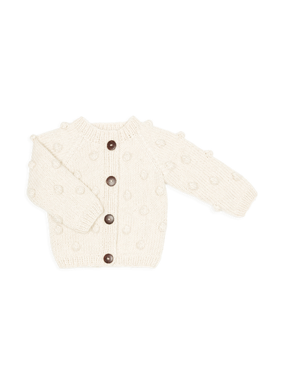 'Popcorn' Kids cardigan