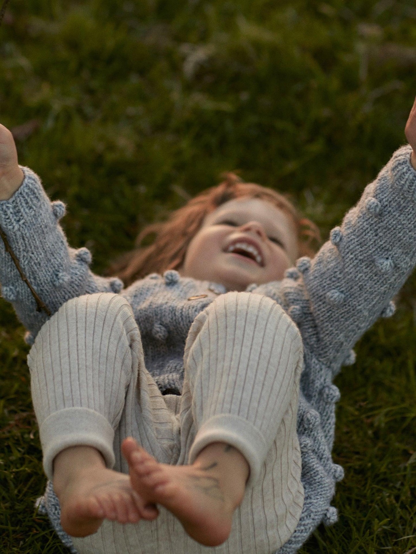 'Popcorn' Kids cardigan