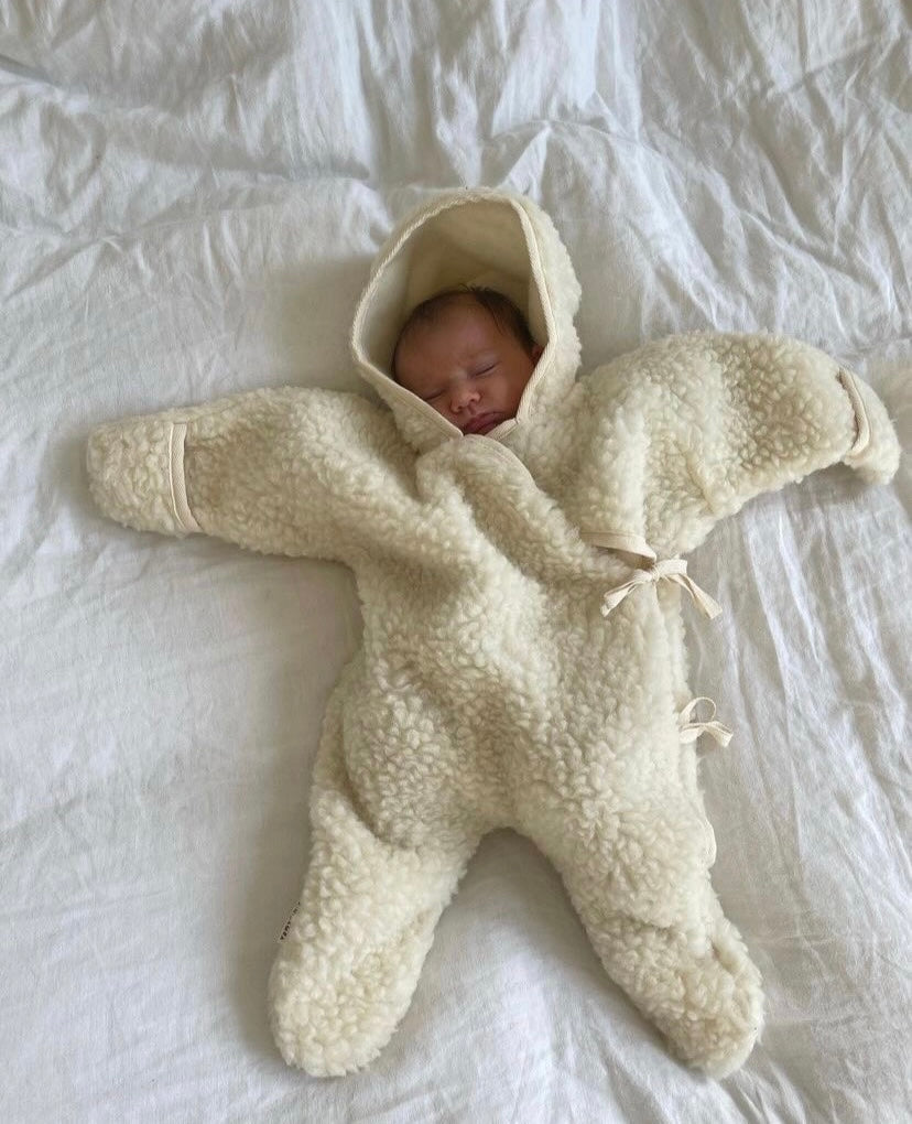 MILK MERINO SNUGGLESUIT