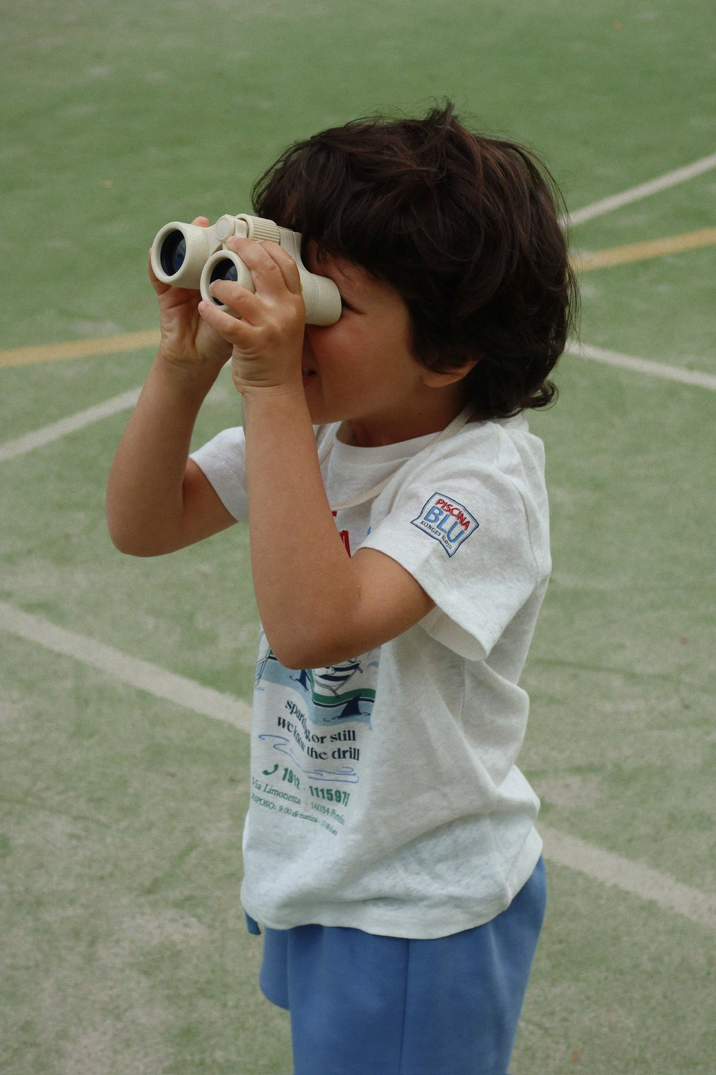 EXPLORER BINOCULARS - lemon aop