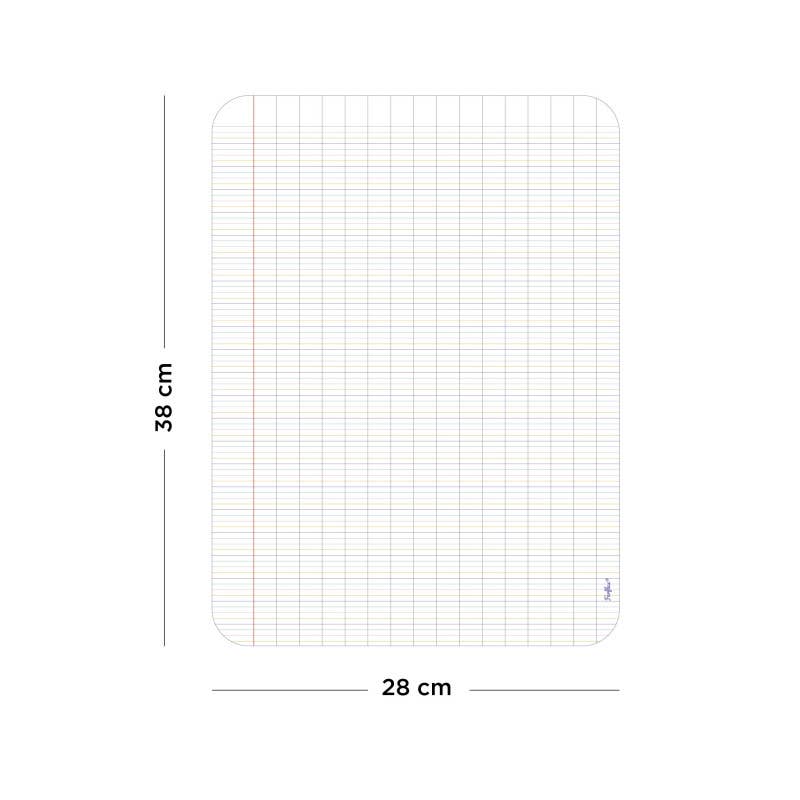 Erasable magnetic writing board - set of 2