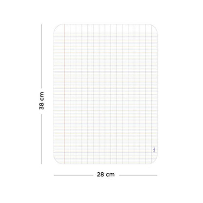 Erasable magnetic writing board - set of 2