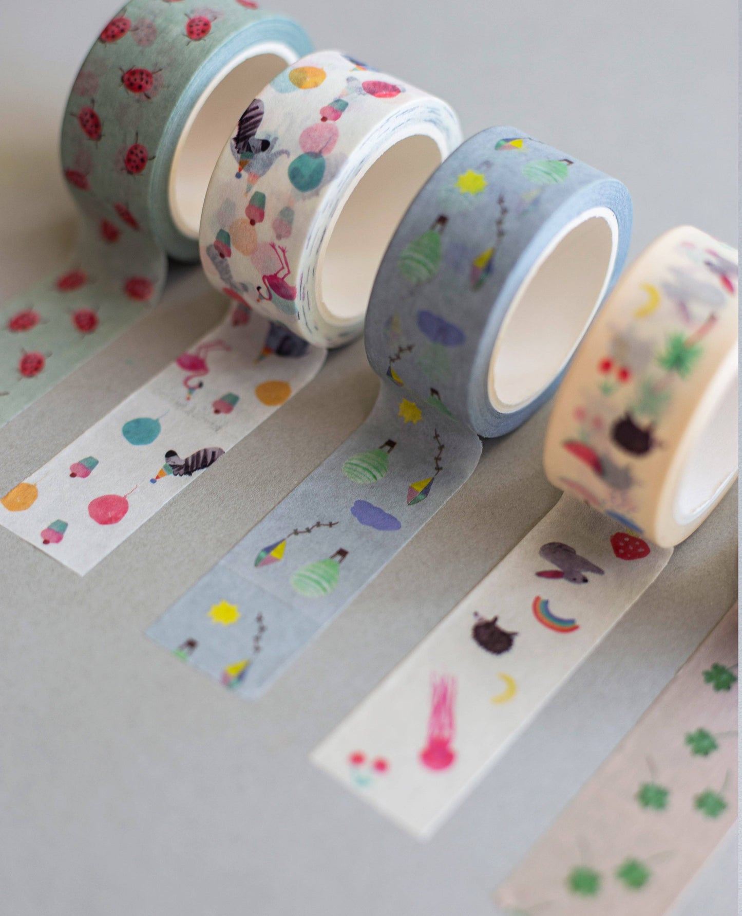 Washi tape – four-leaf clovers