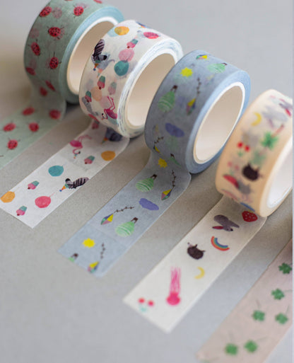 Washi tape – four-leaf clovers