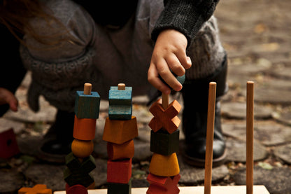 Rainbow stacking toy - Montessori