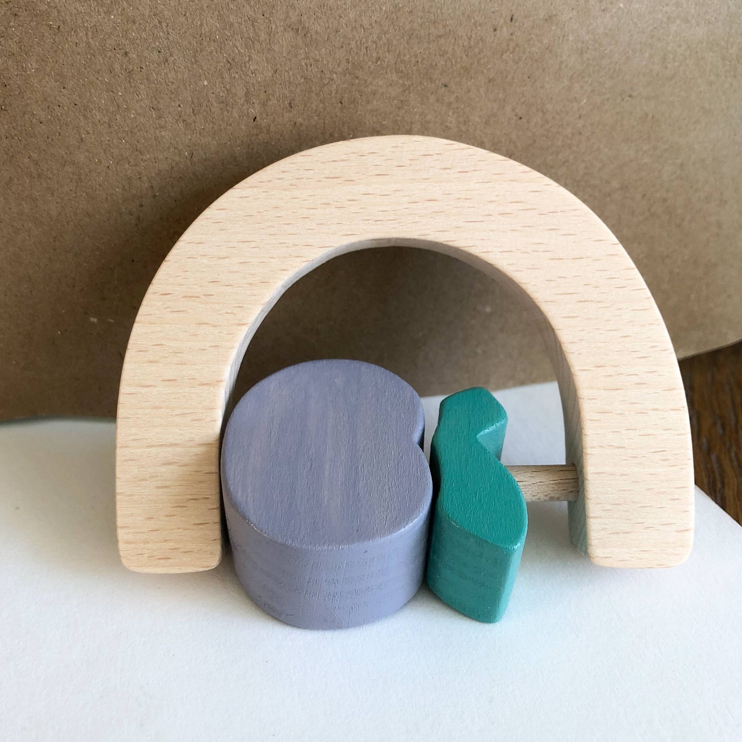 Plum fruit rattle