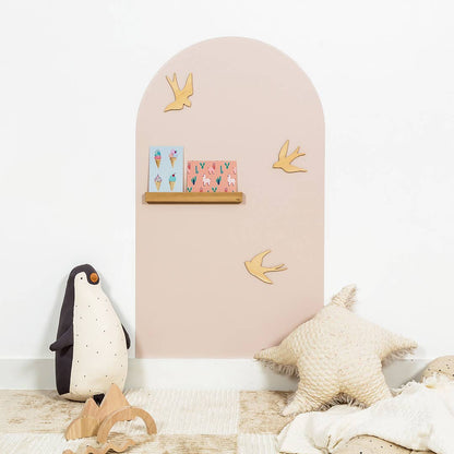 Pink Beige Arche magnetic board — 1mx58cm
