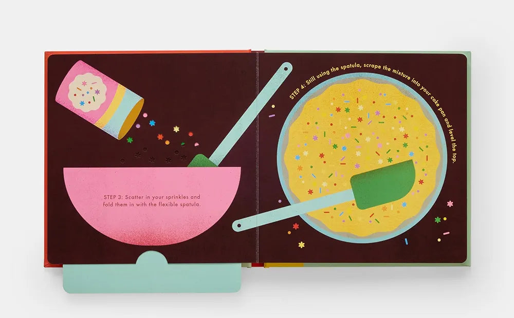 Cake!: An Interactive Recipe Book. Cook in a Book Series