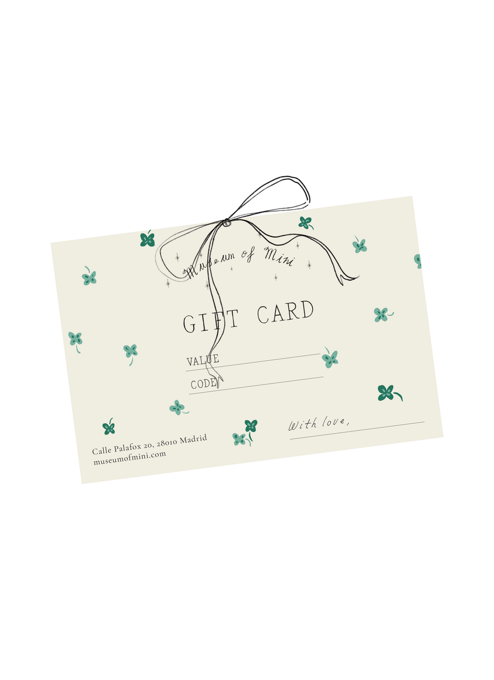 Museum of Mini gift card