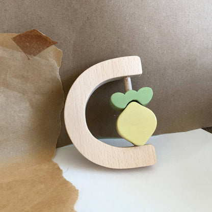Lemon fruit rattle
