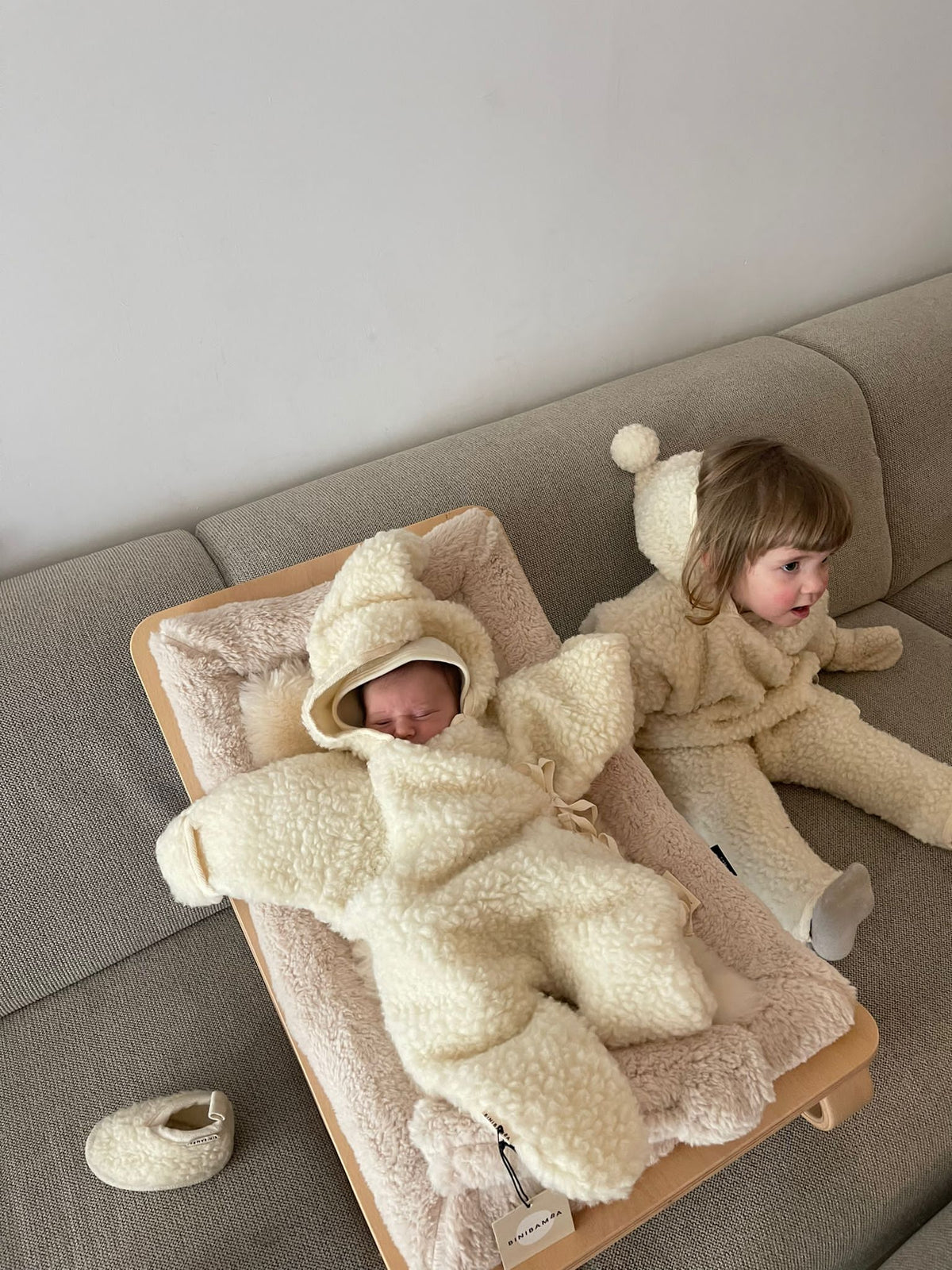 MILK MERINO SNUGGLESUIT