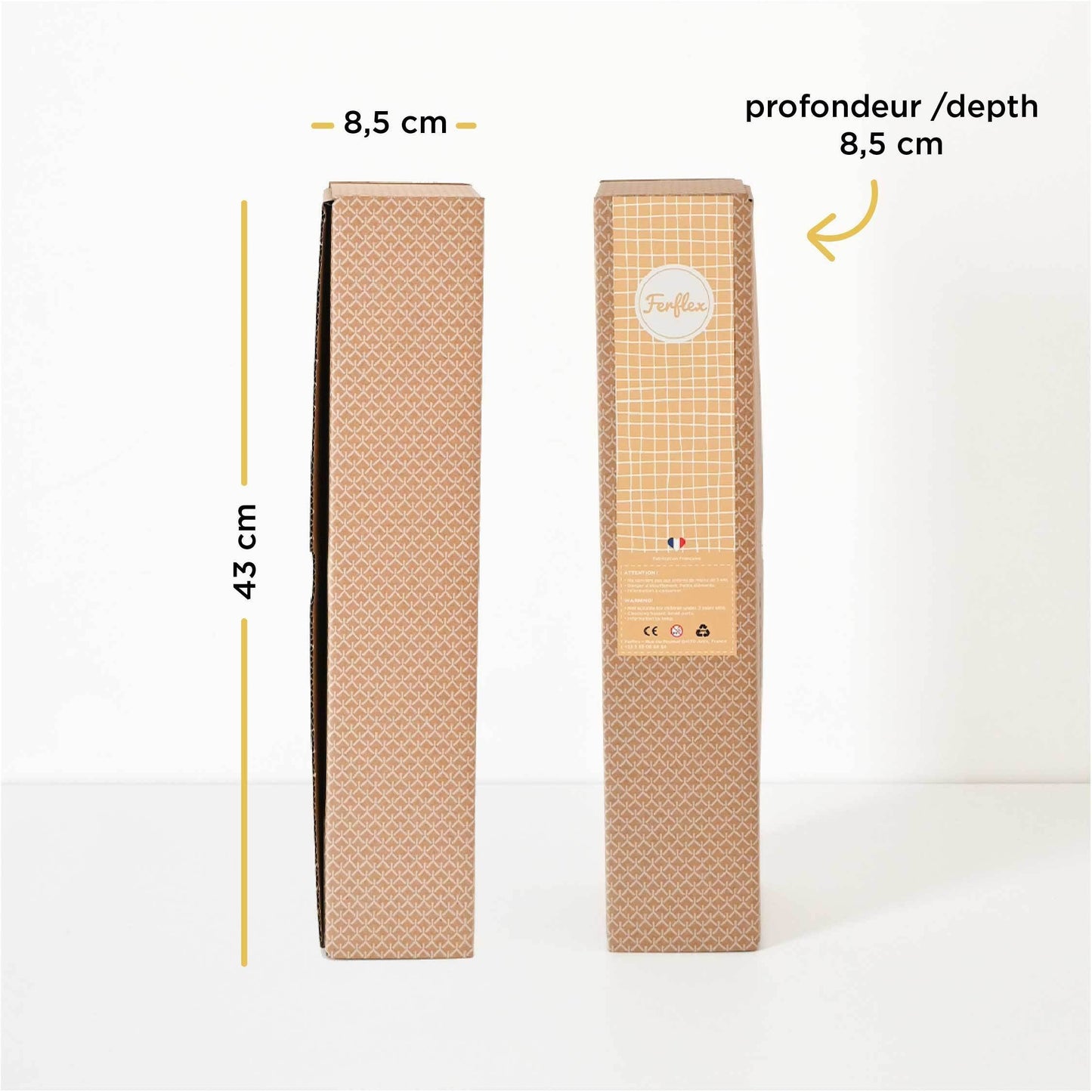 Erasable magnetic writing board - set of 2
