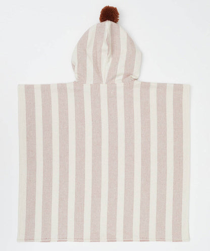 LOU poncho - Terracotta