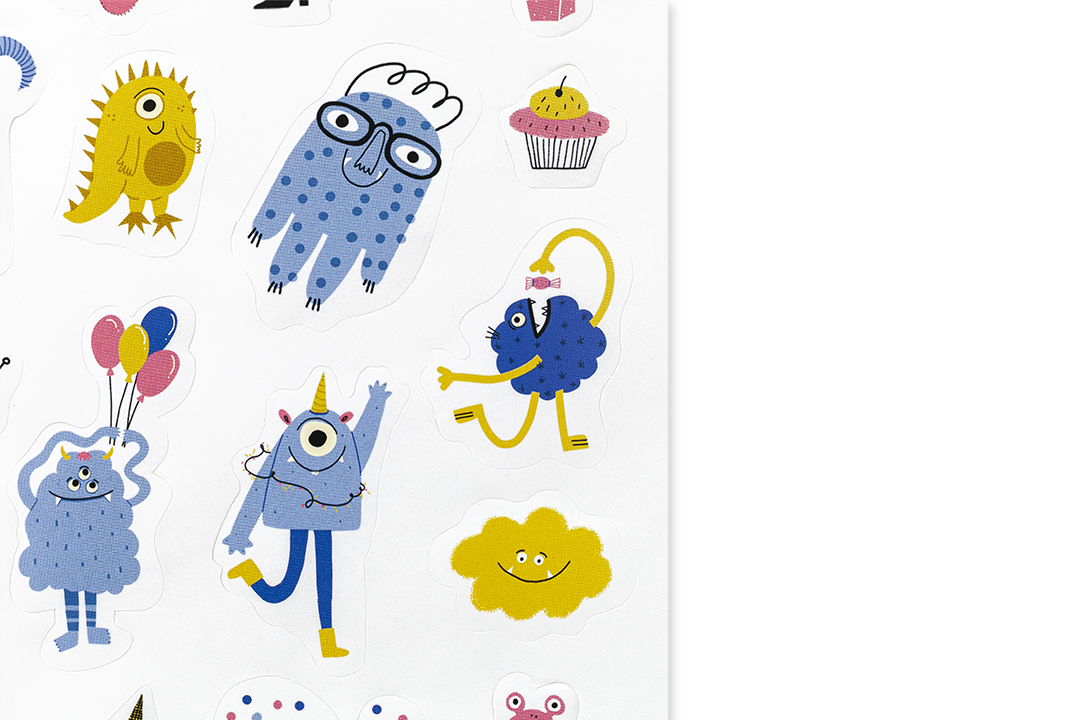 Monster 160 Stickers