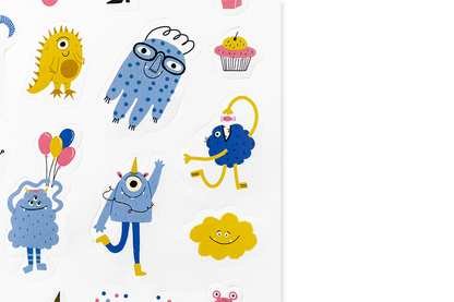 Monster 160 Stickers