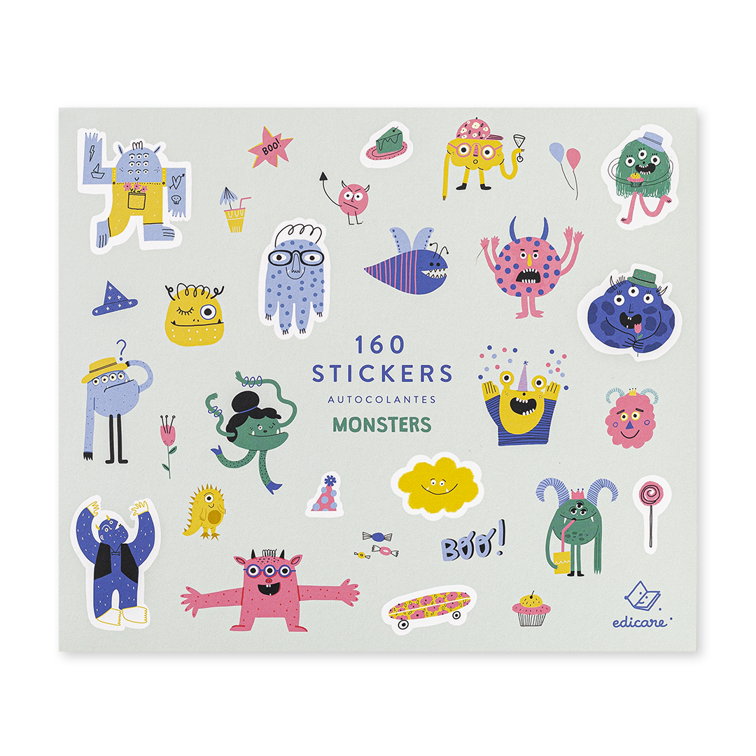 Monster 160 Stickers