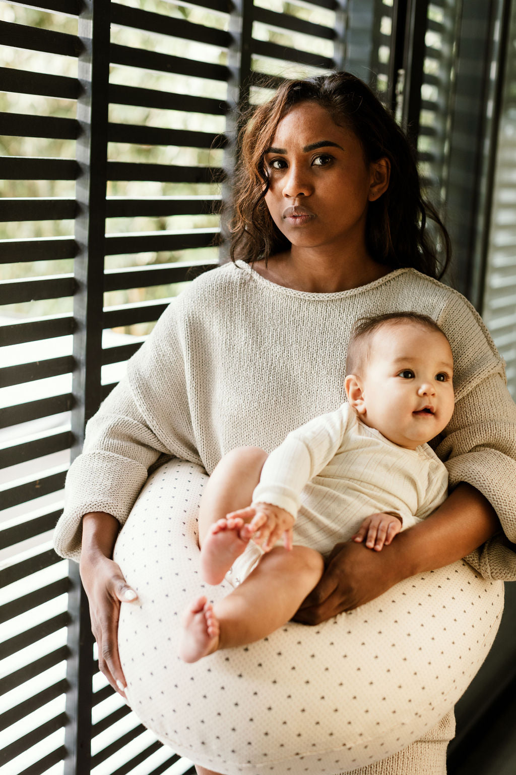 Moon nursing pillow