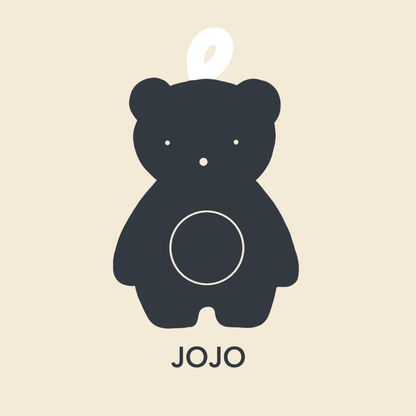 Wooden bear rattle - JOJO