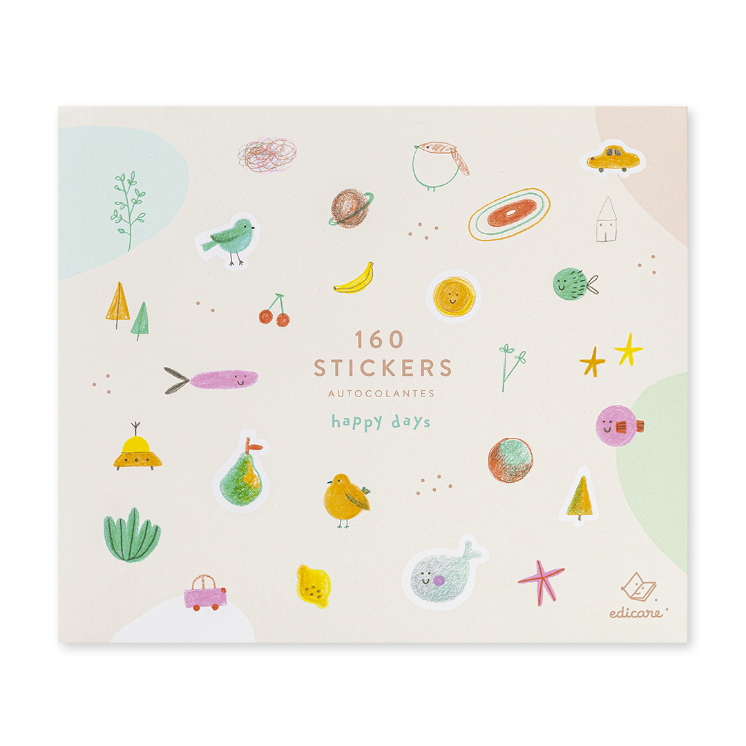 Happy Days 160 Stickers