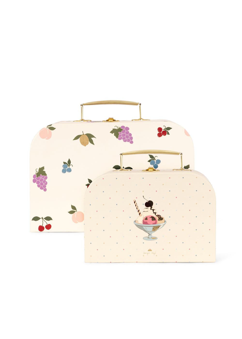 2 PACK SUITCASE - fruity