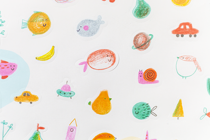 Happy Days 160 Stickers