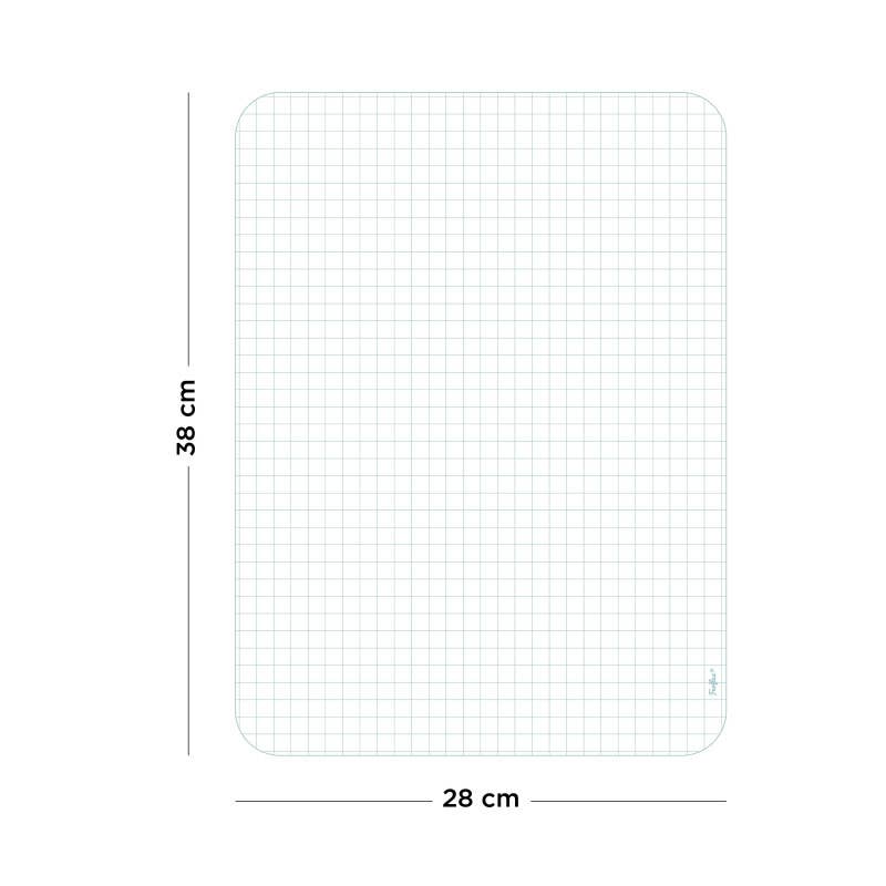Erasable magnetic writing board - set of 2