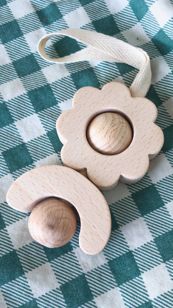 PRIMA wooden rattle