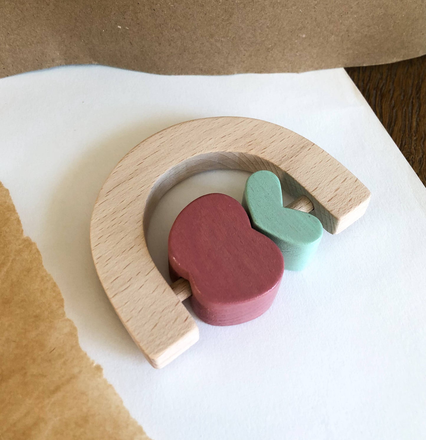 Apple fruit rattle
