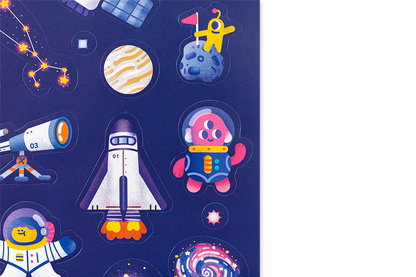 Space 160 Stickers