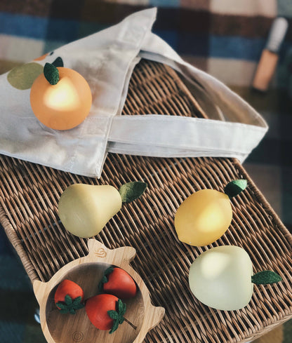 Wooden Fruit Set | Mini Set of Fruit Toys | Food Toys