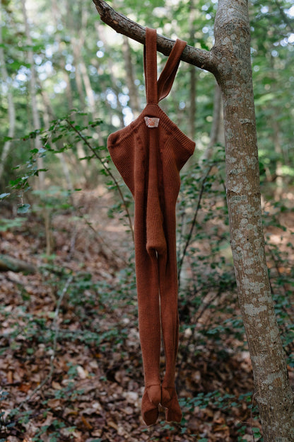 Silly Sillas Footed Tights Cinnamon