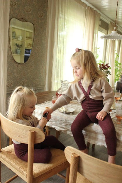 Silly Sillas Footless Tights Fig Blend