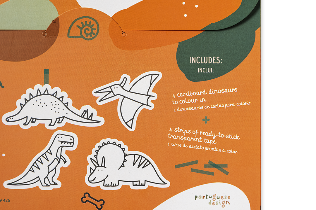 Dinosaurs to color in