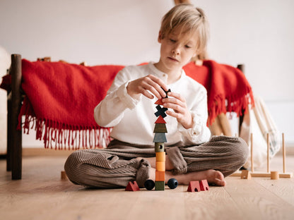 Rainbow stacking toy - Montessori