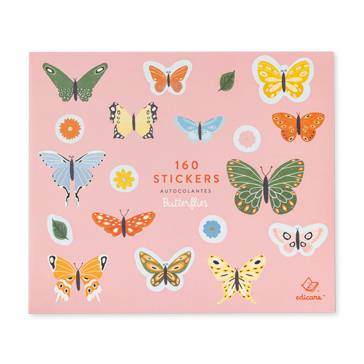 Butterflies 160 Stickers