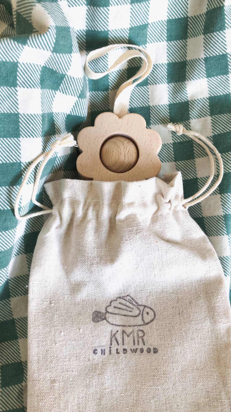 PRIMA wooden rattle