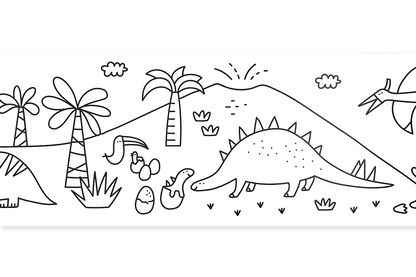Unroll - Dinosaurs