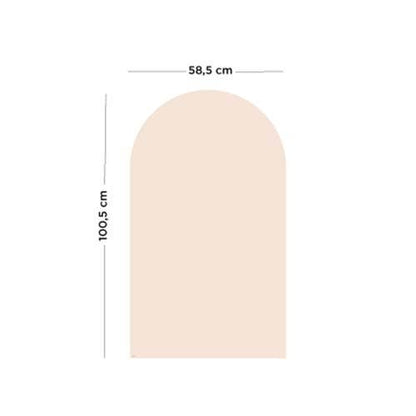 Pink Beige Arche magnetic board — 1mx58cm