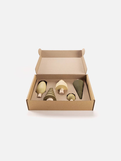 Toy Forest | Wooden Tree Mini Set | Toy Trees | Imaginative