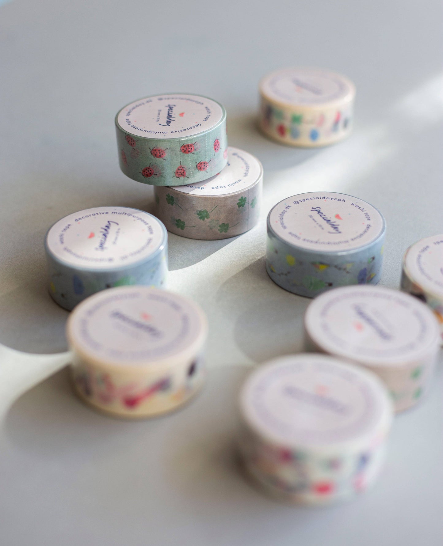 Washi tape – four-leaf clovers