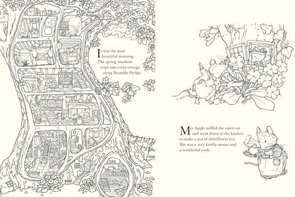 Brambly Hedge: Nature Colouring Book