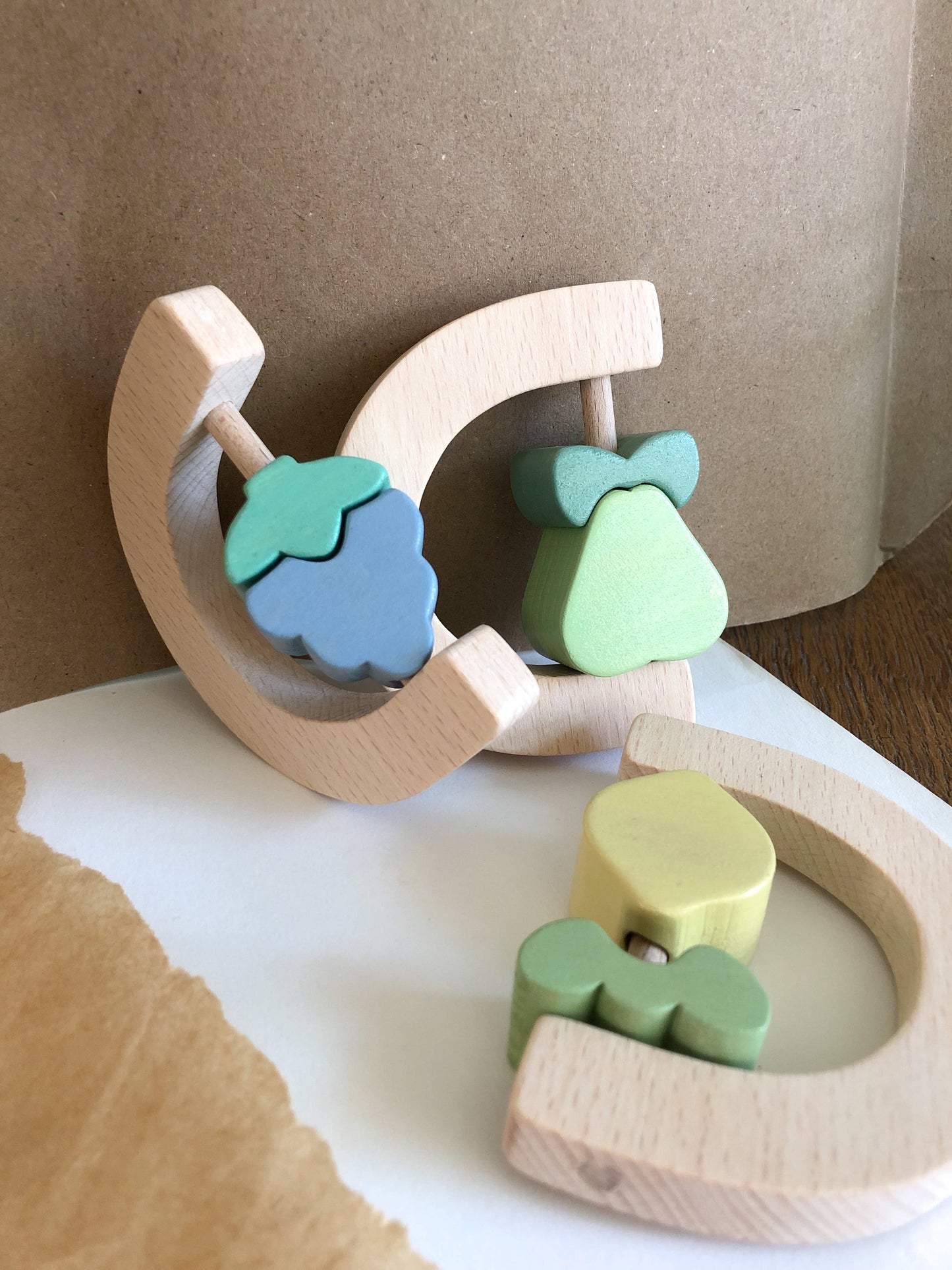 Lemon fruit rattle
