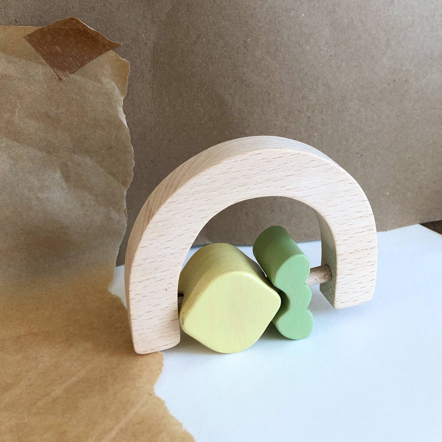 Lemon fruit rattle