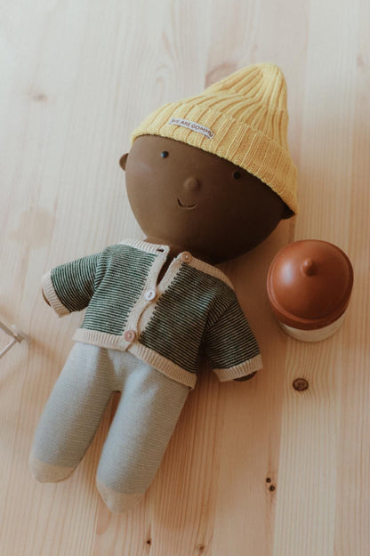 GOMMU MICRO STRIPES LONG PANTS