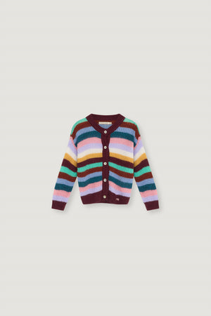 Julia Cardigan - Julia Multicolor Stripes