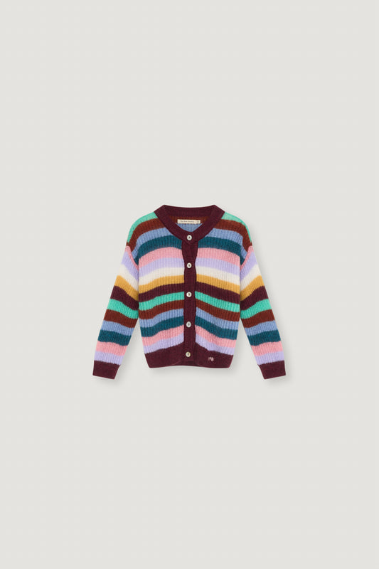 Julia Cardigan - Julia Multicolor Stripes