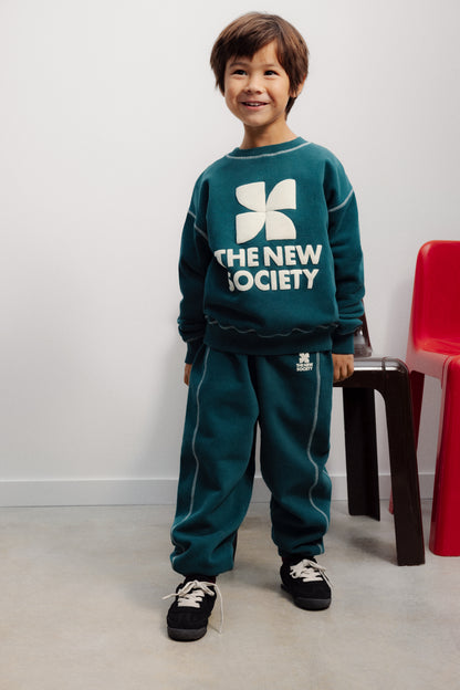 TNS Logo Sweatshirt Dark Sea