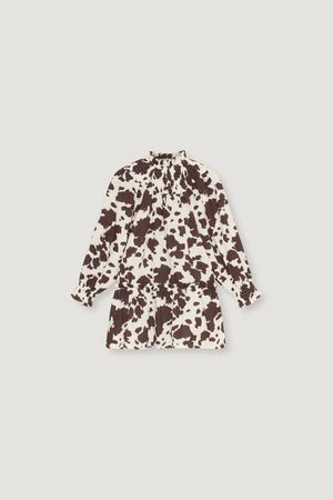 Zephyr Dress Cow Print